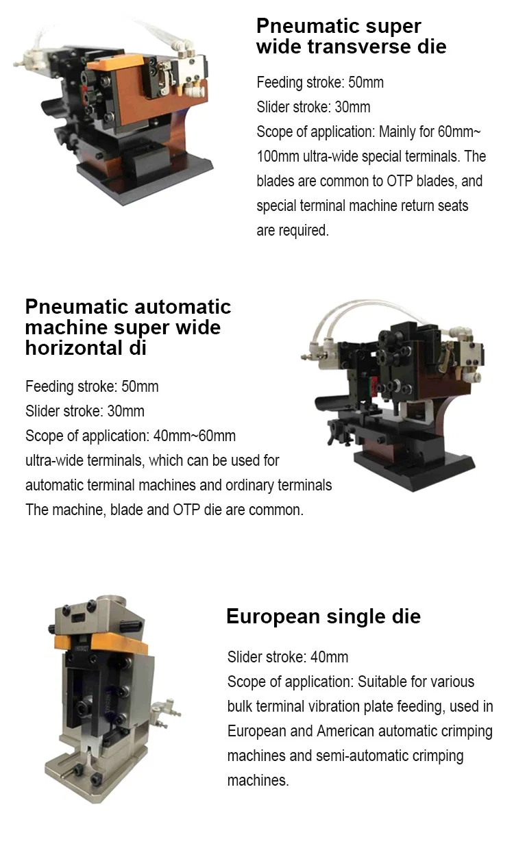 Pneumatic automatic machine super wide horizontal die Pneumatyczna automatyczna maszyna bardzo szeroka pozioma