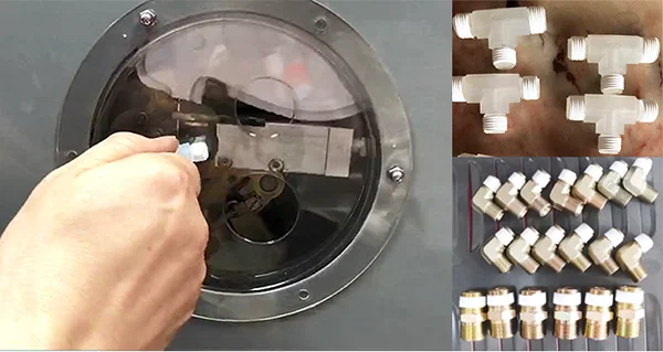 Maszyna do owijania taśmą teflonową gwint