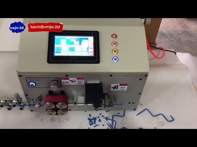 Bvb vr Soft  Hard Cable Complete Electrical Control Wire Stripping Cutting Bending Machine
