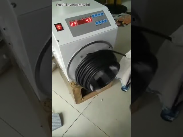 Round wire winding machine electric data cable winding tools High speed wire winding machine
