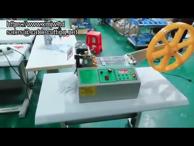 Automatic Heat Cutter Earloop Face Mask Ear Hanging Rope String Strap Tape Cutting Machine