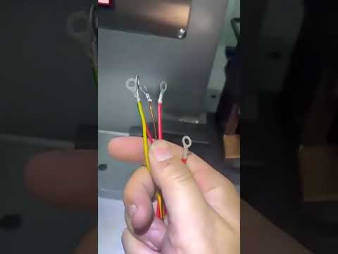 4T Servo Terminal Crimping Machine   Semi Automatic Electrical Wire Crimper