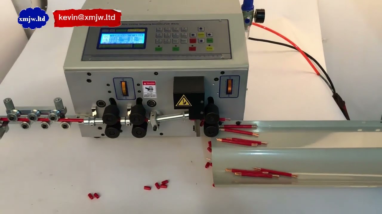 Automatic Industrial Multicore Wire Cutting Stripping Machine