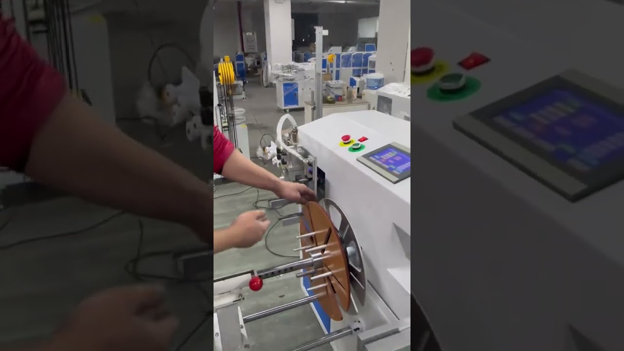 52  Efficient Large to Small Roll Rewinder with Precise Metering & Automatic Cutting