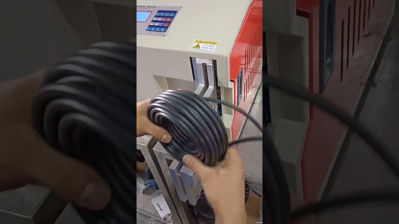 Desktop Automatic Meter Counting, Sorting, Cutting & Coiling Machine 1mm 8mm Diameter #factory