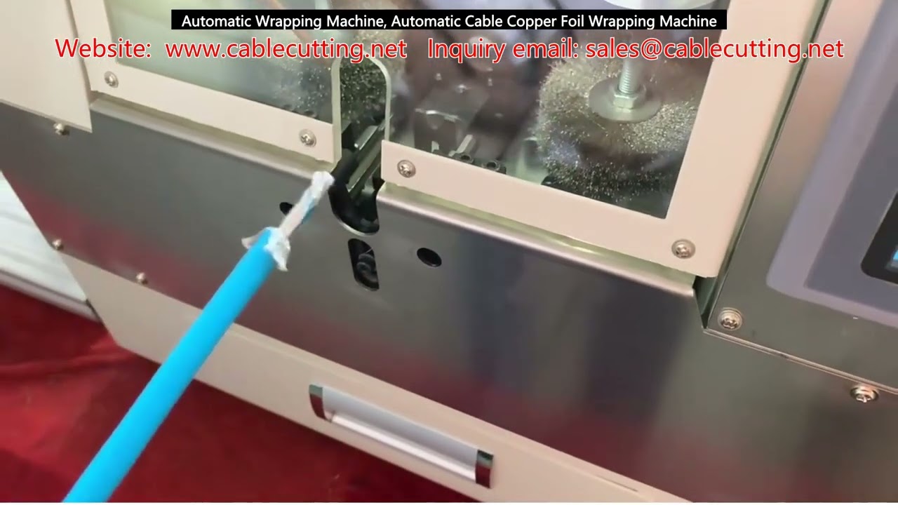 Automatic Wrapping Machine, Automatic Cable Copper Foil Wrapping Machine