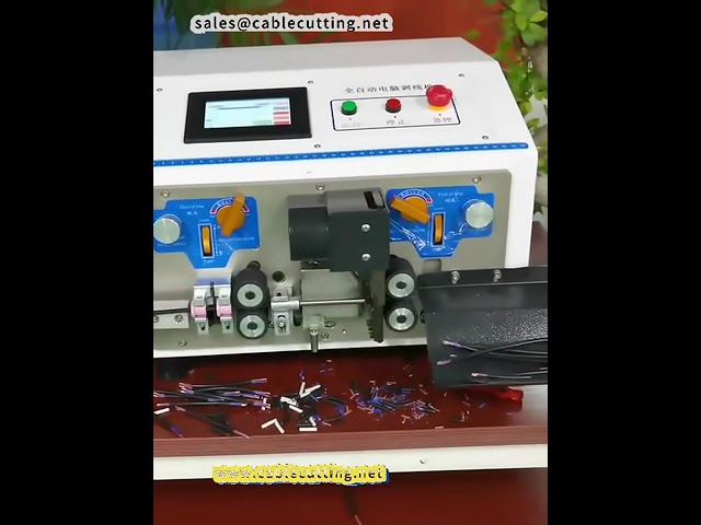 Automatyczna maszyna do ściągania izolacji | Precyzyjna i wydajna
