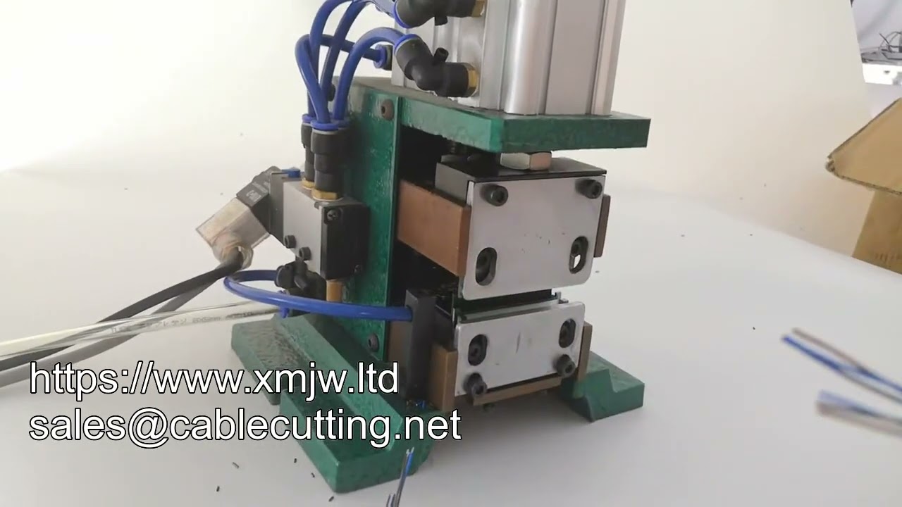 WPM 3f Factory Cheap Price Pneumatic Wire Stripping Twisting Multi Core Cables Peeling Machinery