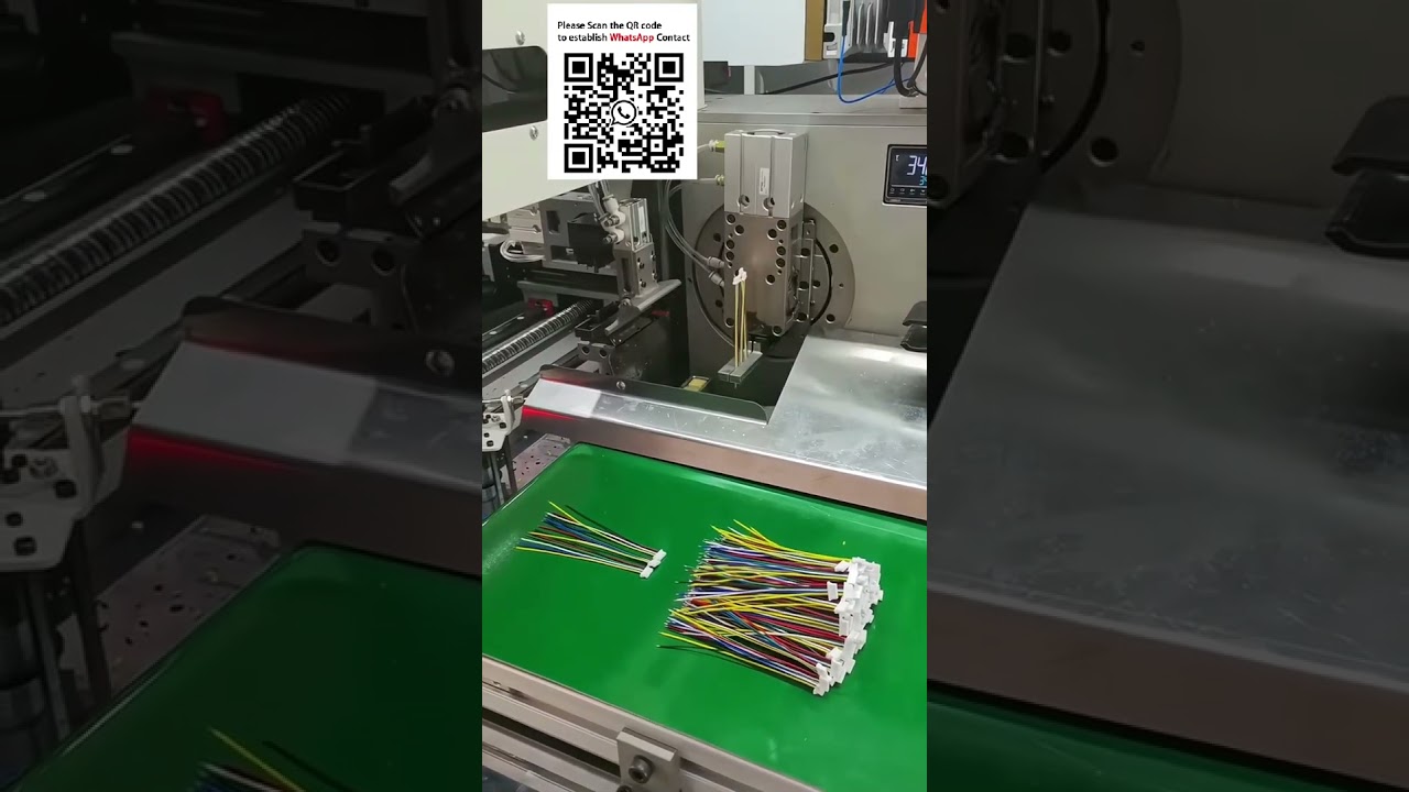 Automated Wire Housing Insertion & Tinning Machine for Various Wire Types