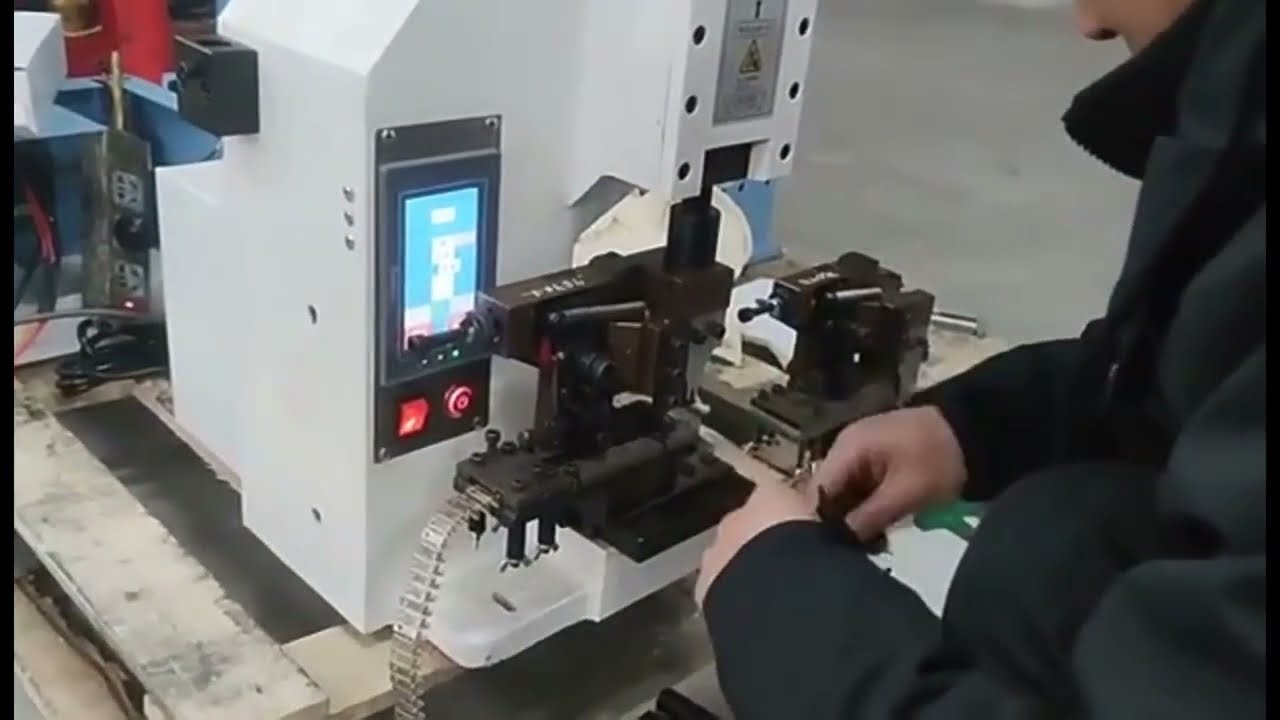 Large Gauge Cable Crimping Machine Terminal Crimping Machine