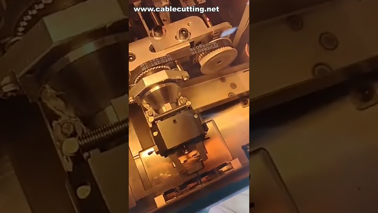 Automatic Tube Terminal Crimping Machine,Bulk Tube Pre insulation Terminal Crimping Cutting Machine,