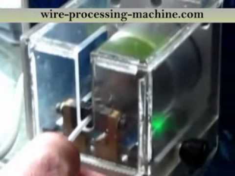 Coaxial cable stripping machine, computer wire cutting machine