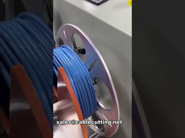 semi automatic cable cutting winding meter counting machine WPM-2009LC