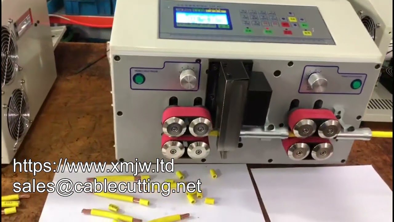 WPM 04xl High Precision Automatic Copper Large Cable Cutting Stripping Machine
