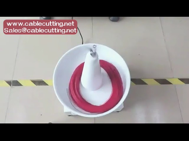 Small size dereeler Wire feeding machine Cable roller Wire pay off machine