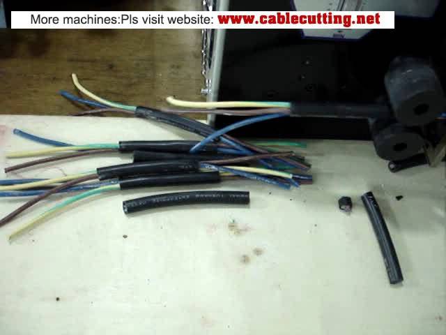 Sheathed cable cutting and stripping machine WPM-09HT2