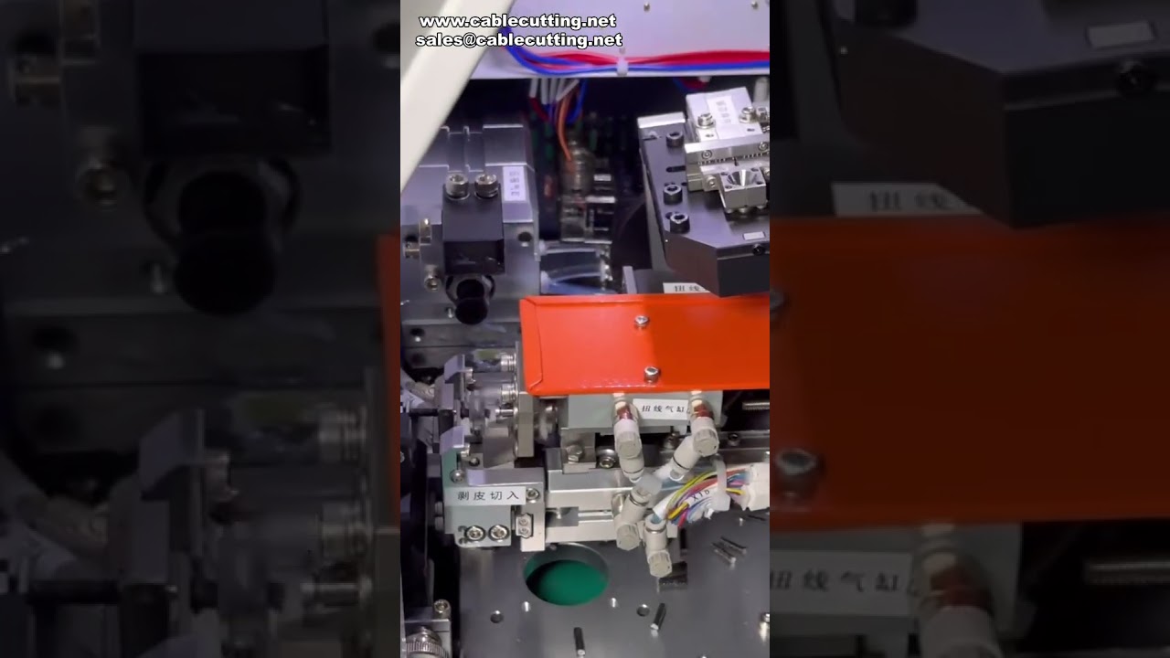 Fully Automatic Tube Terminal Crimping Machine Precise Quadrangle Crimp