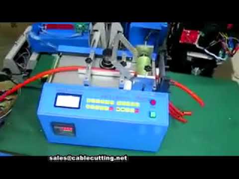 Automatic gas hose cutting machine, customize type hose cutting