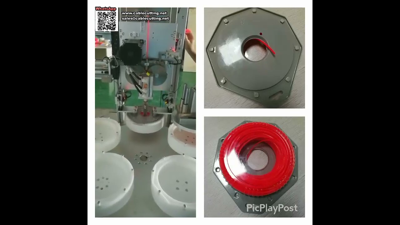 Fully Automatic Snap Blister Winding Machine Engineered for Trimmer Line Packaging