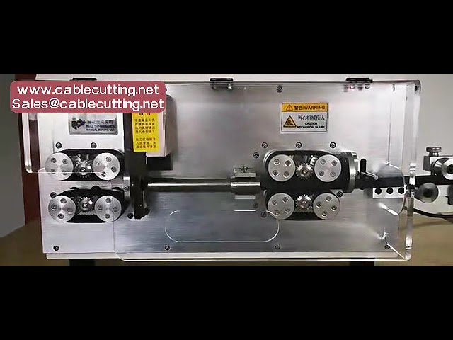 Wysokowydajna maszyna do cięcia i zdejmowania izolacji z dużych kabli kwadratowych 70 mm²