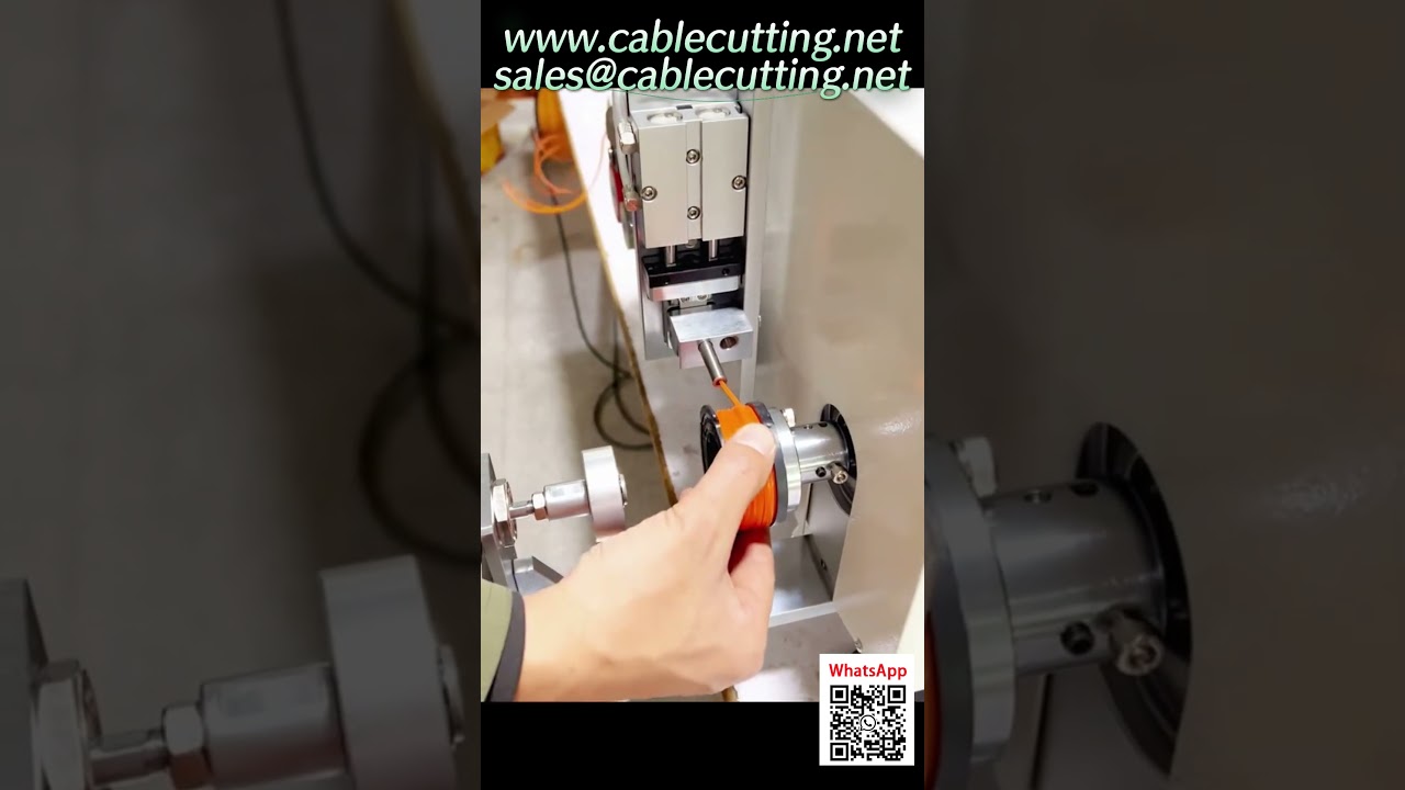 High Efficiency Trimmer Line Spooling Machine with Traversing, Metering & Cutting