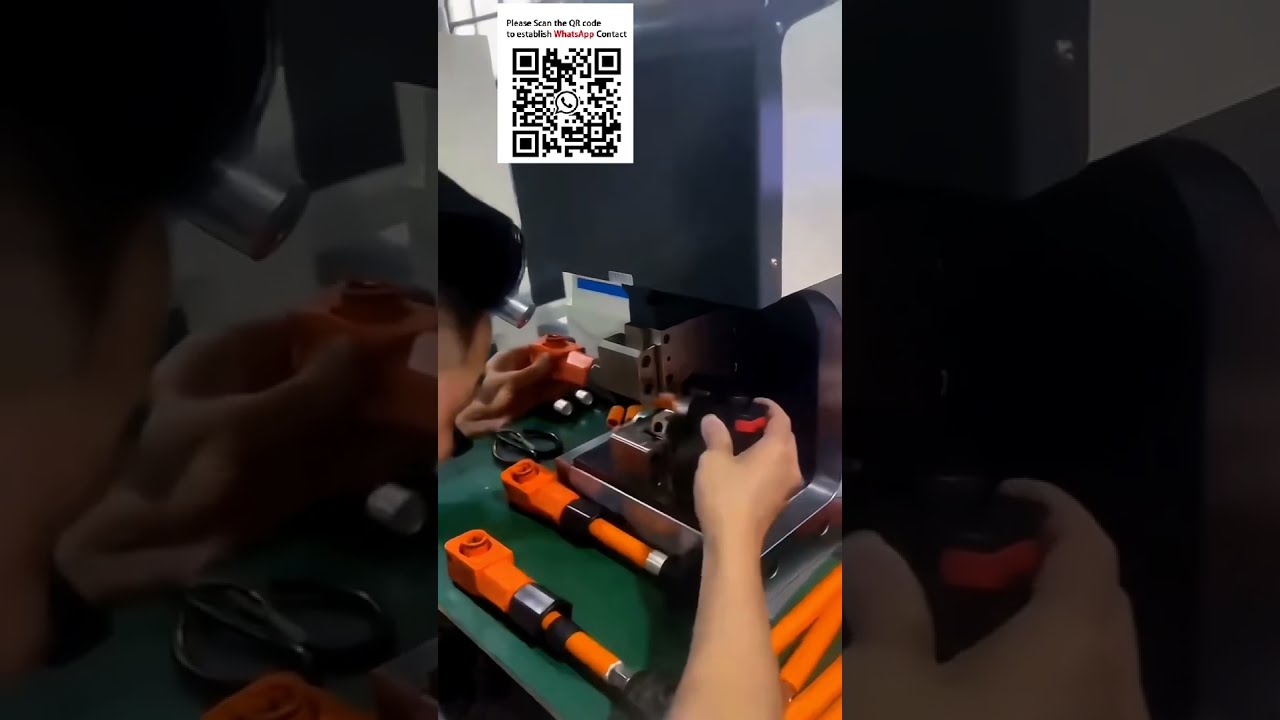 Servo Terminal Crimping Press with Open Hexagonal Applicator Multi Die Compatible #Harness Proce