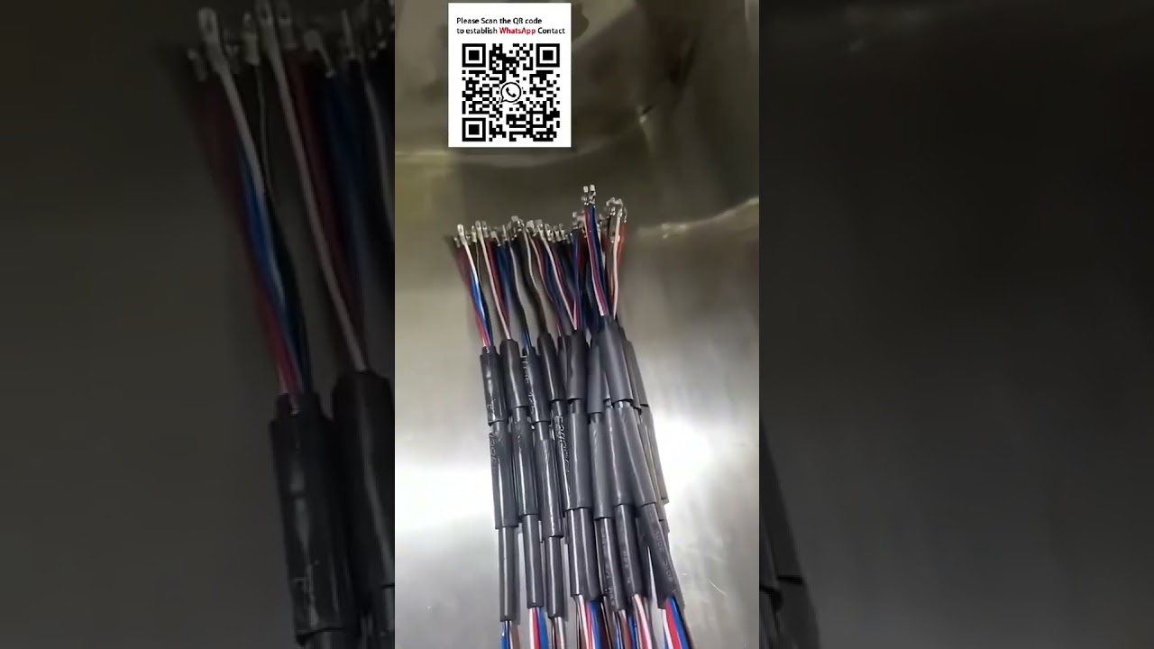 Automatic Multi Core Jacketed Cable Double End Crimping Machine with Housing Insertion