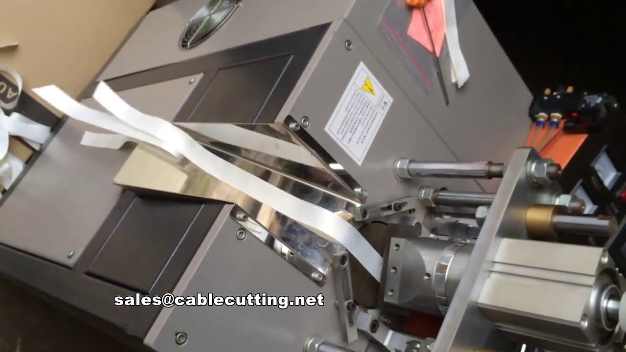 Automatyczna ultradźwiękowa maszyna do cięcia taśm