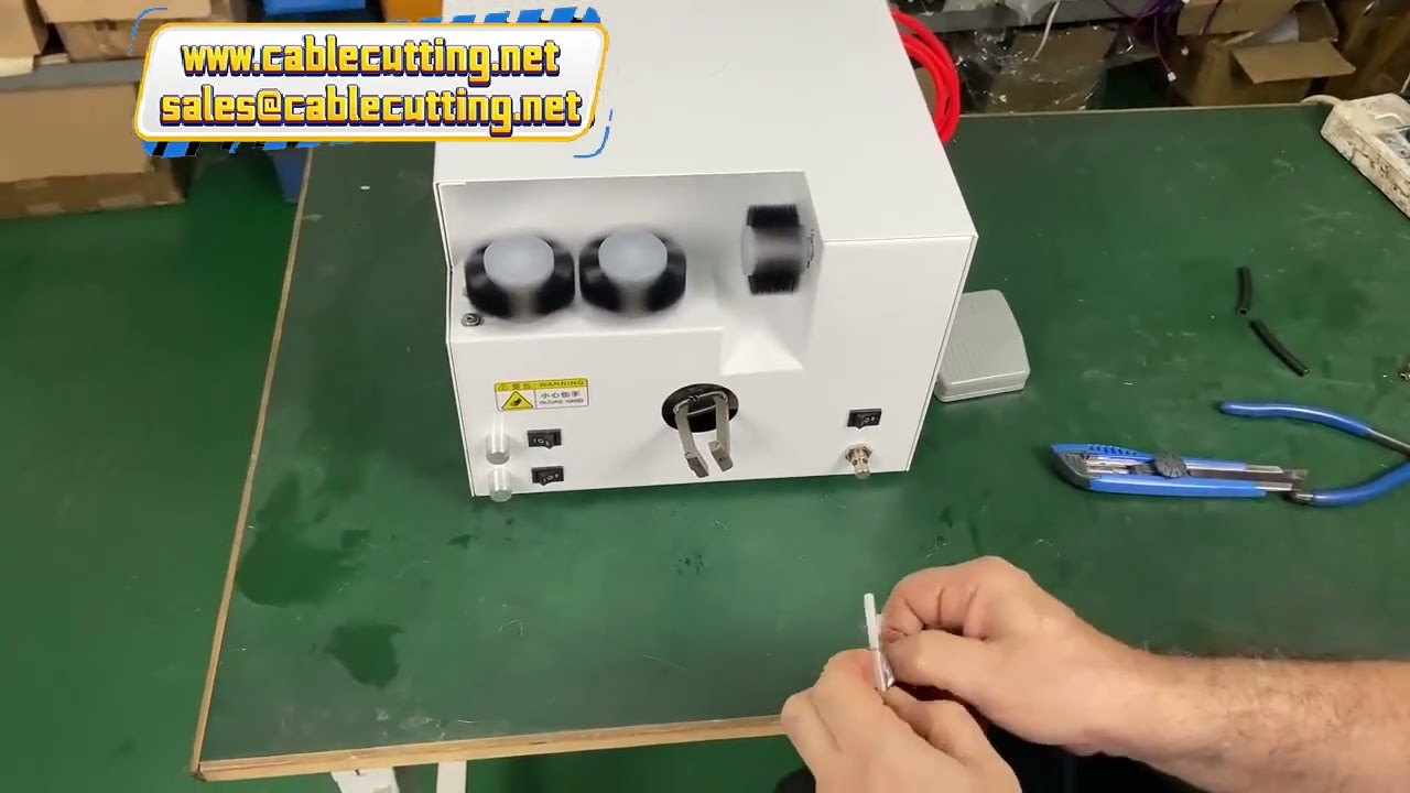 Separate Shielded Wire Brush Machine Braided Cable Brushing and Twisting Machine Multi cores Cable T