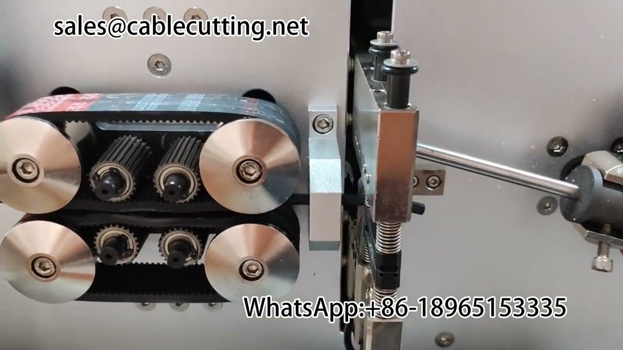 Sheath wire inside and outside stripping machine #terminal machine #automation equipment #automotive