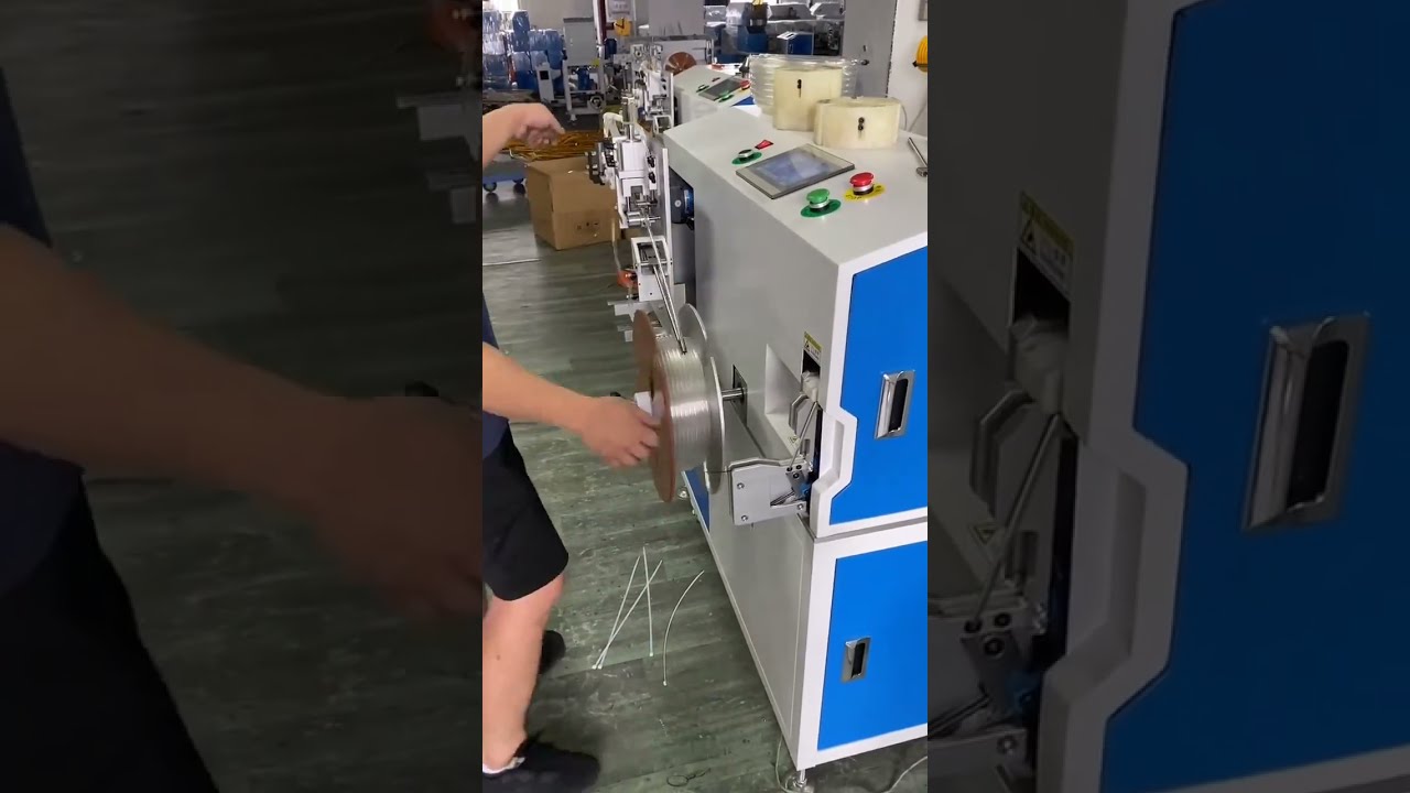 Automatic Meter Counting, Sorting, Cutting, Tube Winding & Coiling Machine 1mm 16mm Diameter