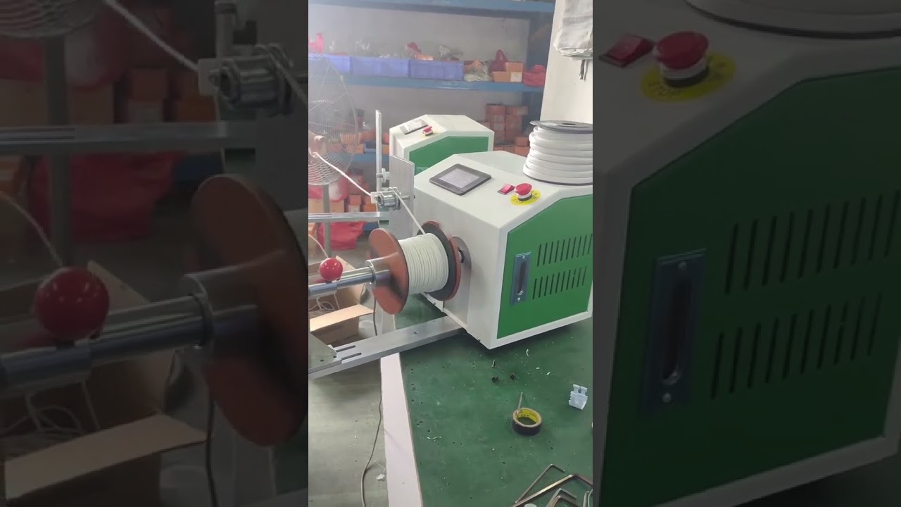 Automatic Number Tube Coiler with Adjustable Speed & Sorting