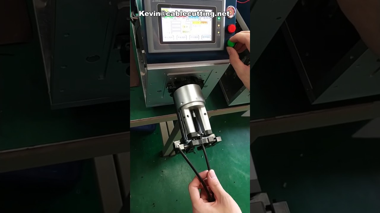 Semi automatic Coaxial Thick Wire Stripping Machine Coaxial Cable Strip For Salecoaxial Wire Strippi