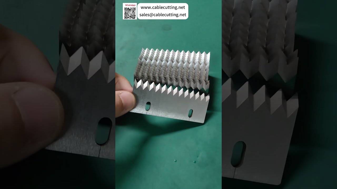 Custom Manufacturing Of Wire Stripping Blades and Cable Cutting Tools For Harness Processing