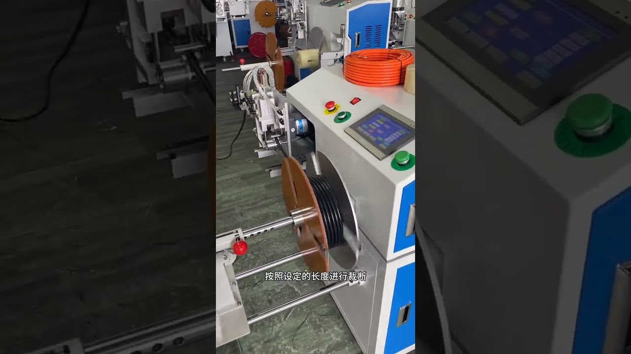 Automatic Meter Counting, Traversing, Winding, Cutting & Coiling Machine with HeadTail Retention