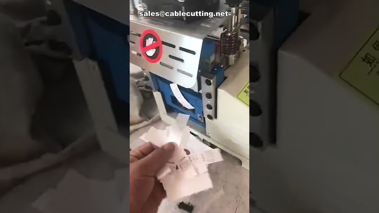 Infrared Electronic Tracking Trademark Mark Cutting Machine