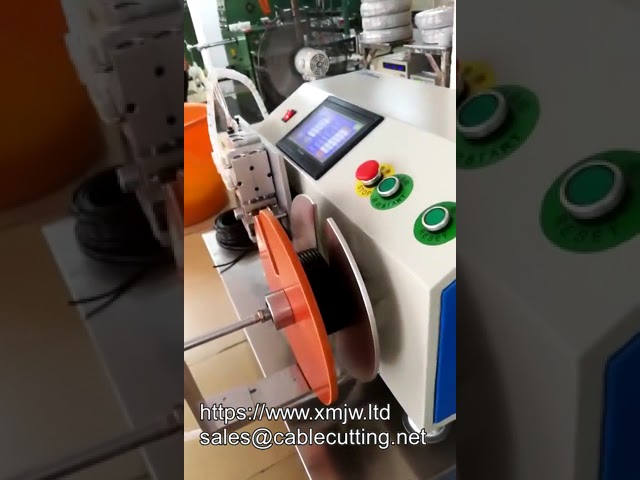 Desktop Cable Data Cable Power Cable Cutting Line Binding Machine