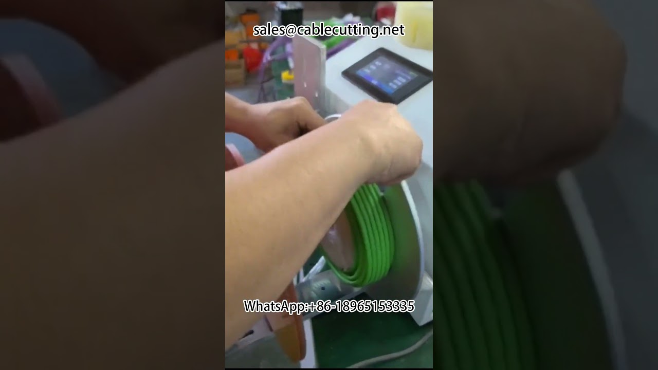 Automatic Sorting and Cutting Winding Machine #Wire Winding Machine #Sorting and Cutting Winding