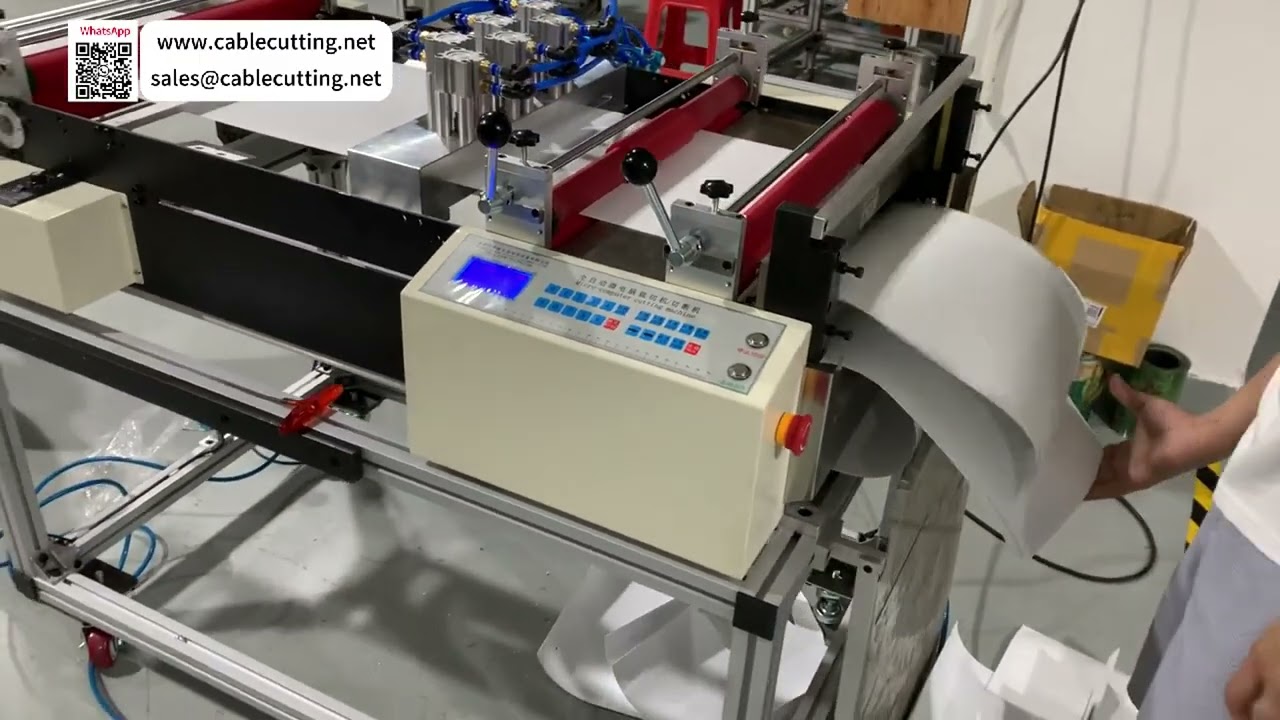 Zautomatyzowany system do wykrawania i cięcia arkuszy pianki – kompleksowe narzędzie produkcyjne typu „wszystko w jednym”