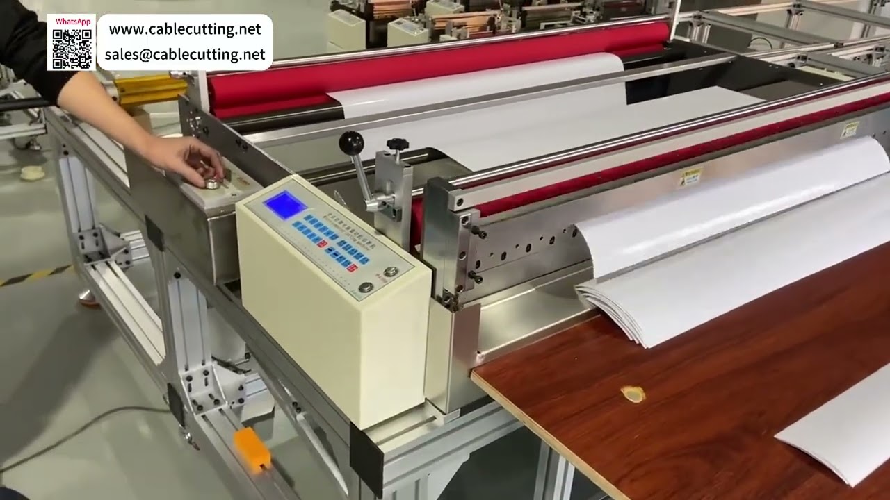 Zestaw narzędzi do automatycznego cięcia poprzecznego dużego formatu 1400 do obróbki materiałów w rolkach