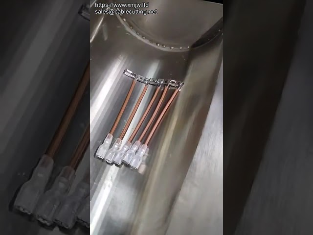 Automatyczna maszyna do zaciskania i wkładania tulejek zaciskowych