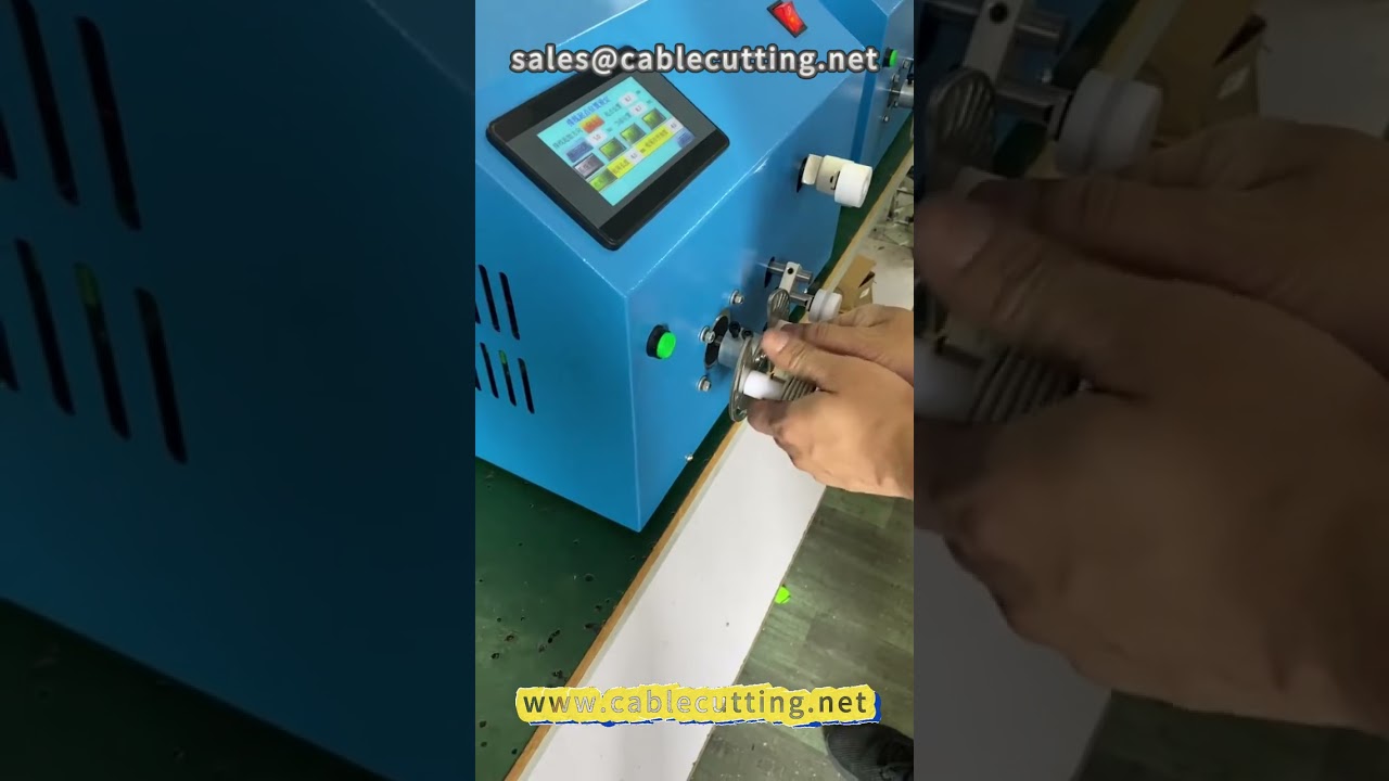 Data wire winding machine #data wire #data wire factory #wire processing #wire harness equipment