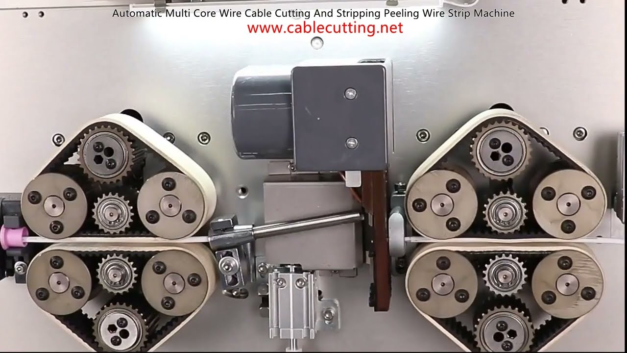 Automatic Multi Core Wire Cable Cutting And Stripping Peeling Wire Strip Machine