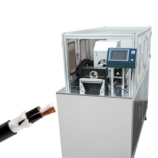 Charging Gun Kabel Maszyna do ściągania izolacji WPM-5010 - Ściągacz izolacji kabli koncentrycznych